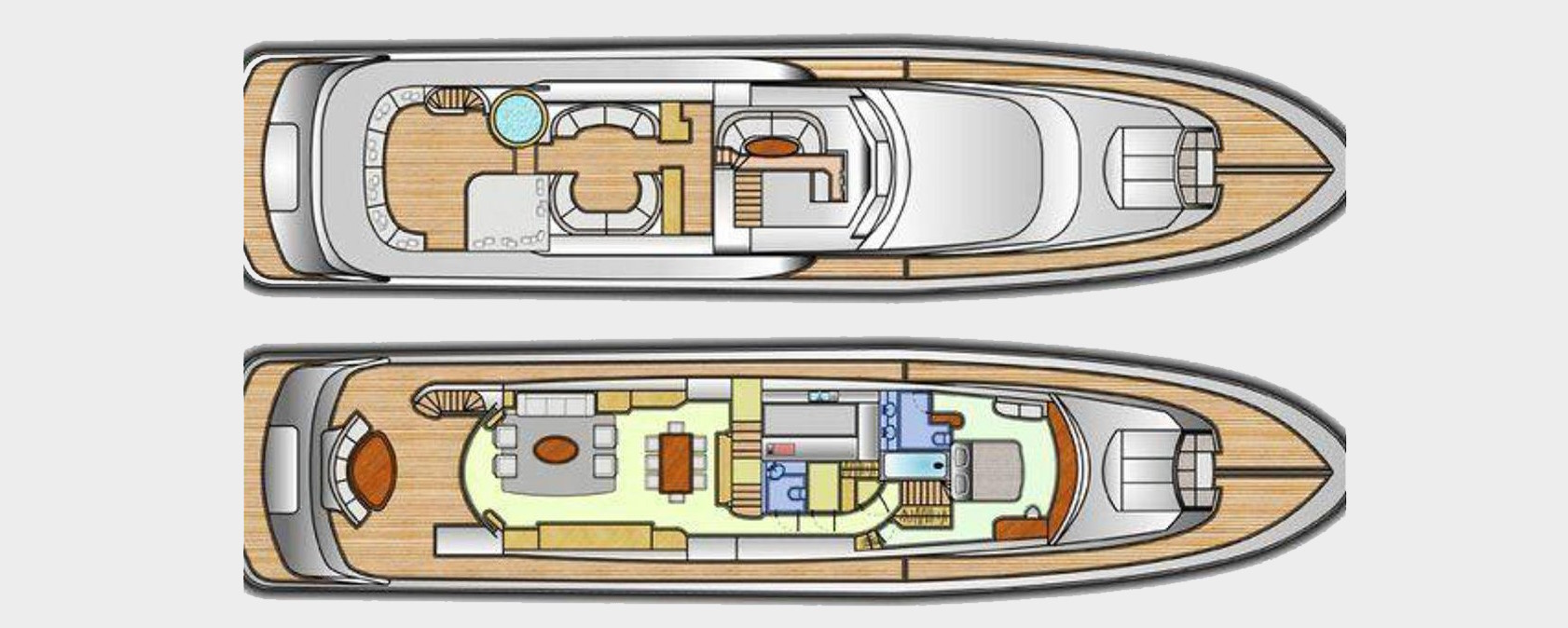 dream yacht charter layout