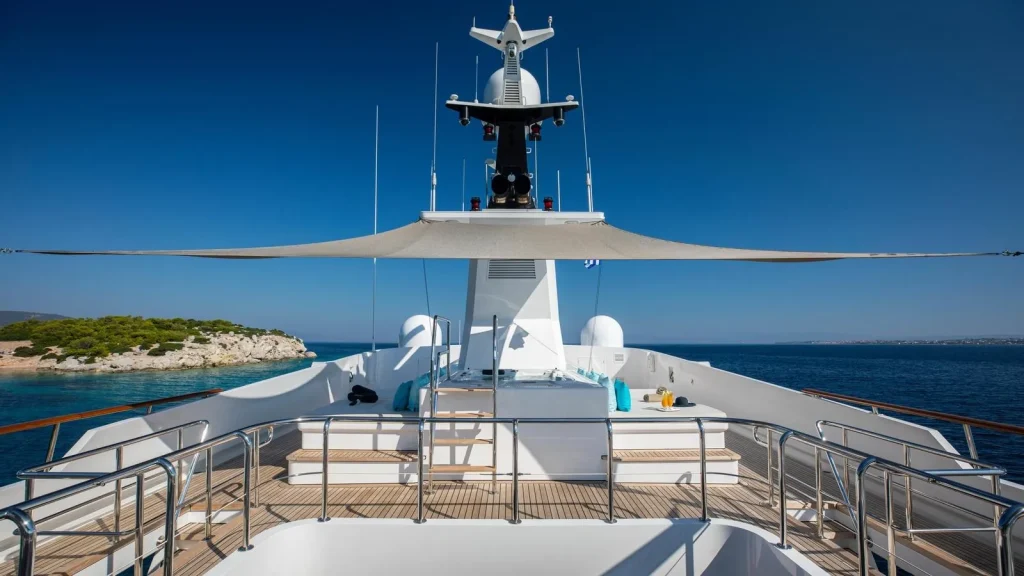 victory yacht charter sundeck