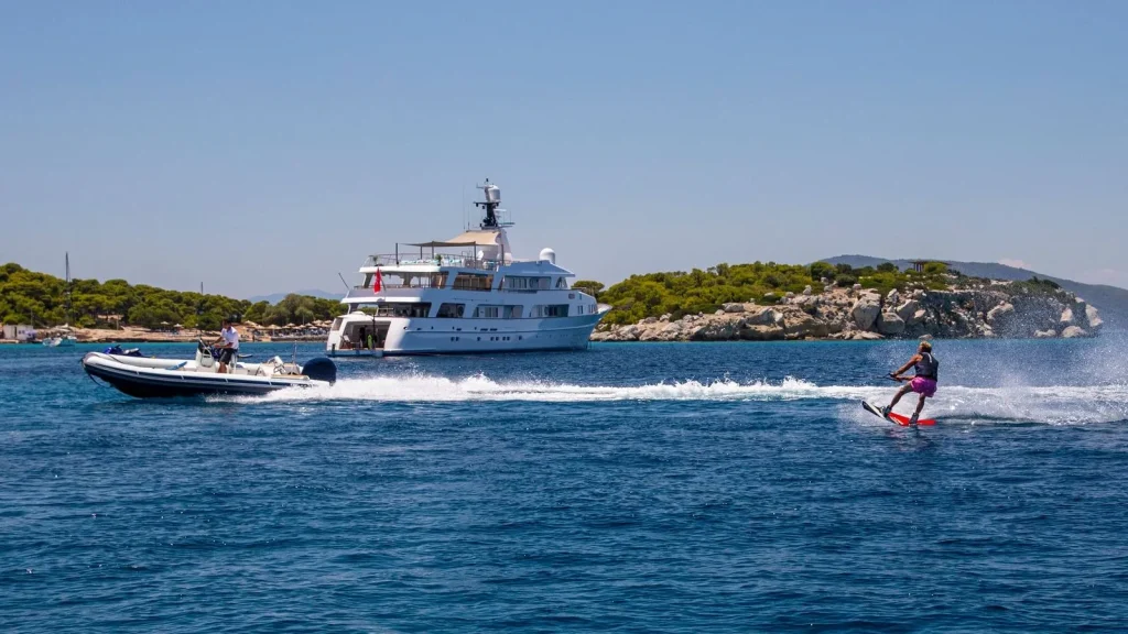 victory yacht charter towable wakeboard