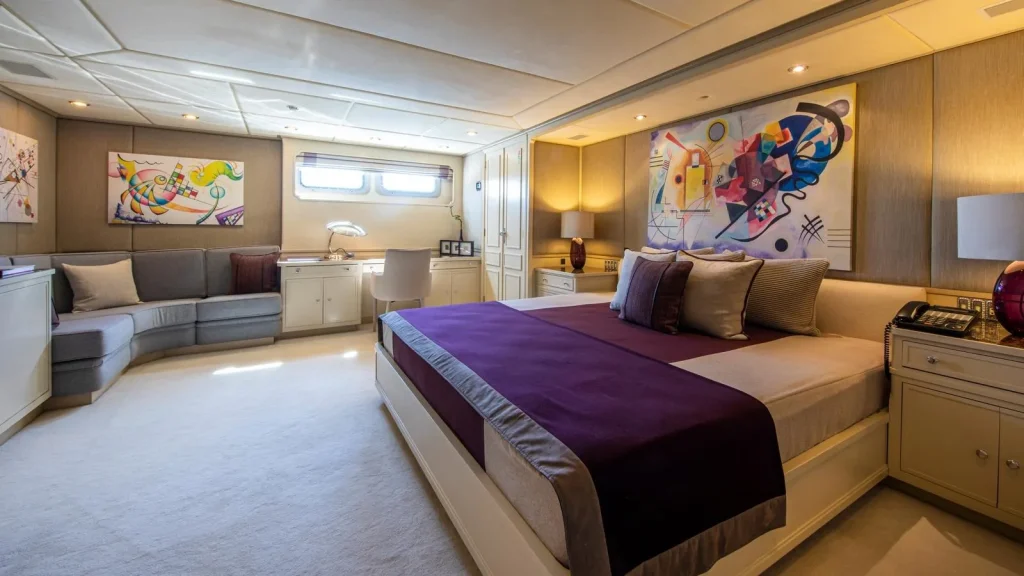 victory yacht charter vip stateroom