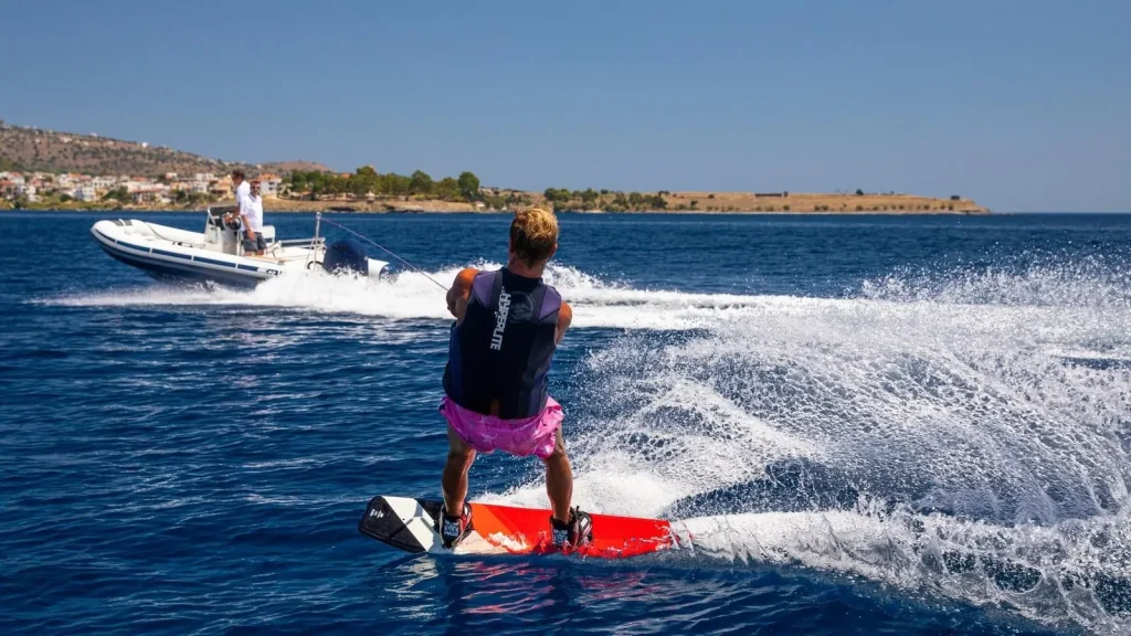 victory yacht charter wakeboard