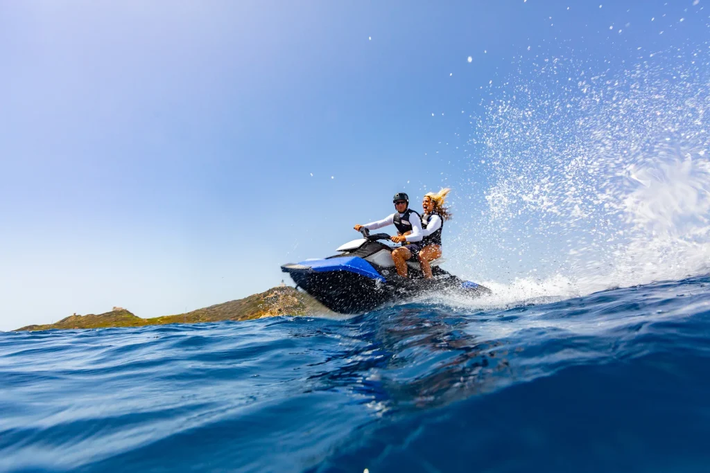 adventure yacht charter jet ski ride