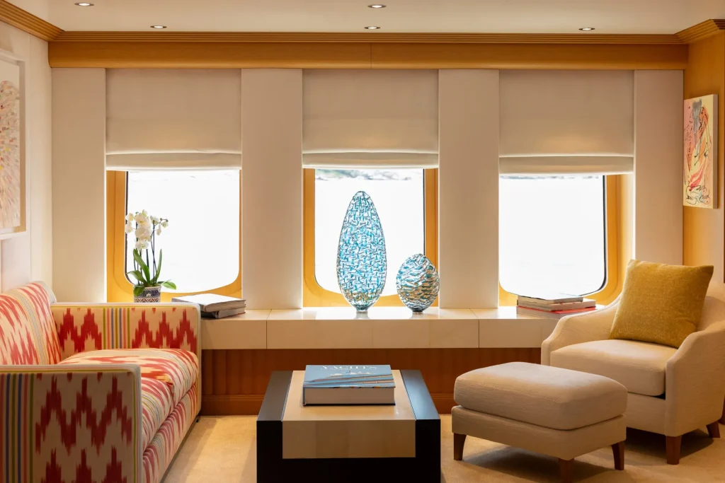 adventure yacht charter master suite starboard side