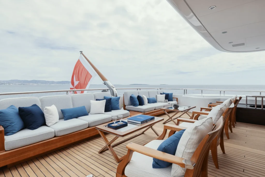adventure yacht charter sundeck aft