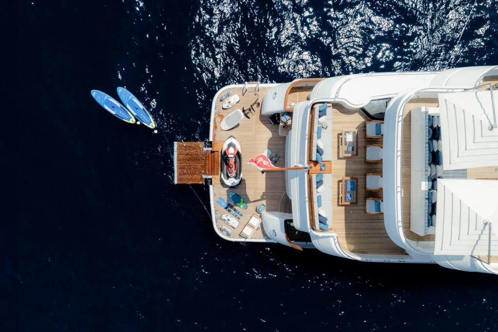 adventure yacht charter water toys